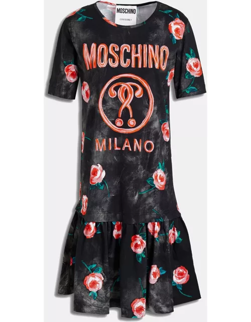 Moschino Cotton Knee Length Dress