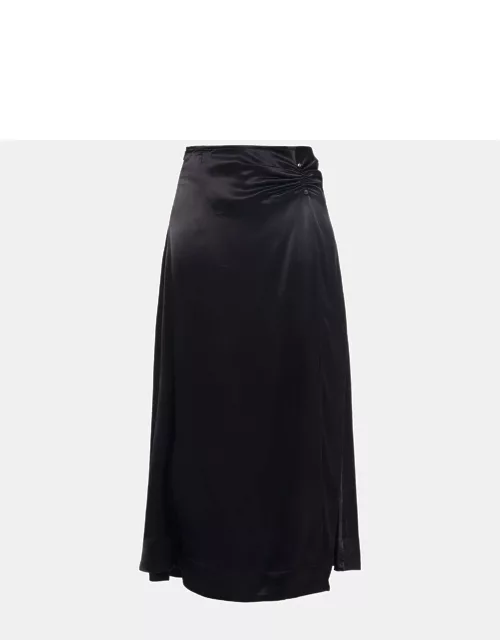 Ganni Viscose Midi Skirt
