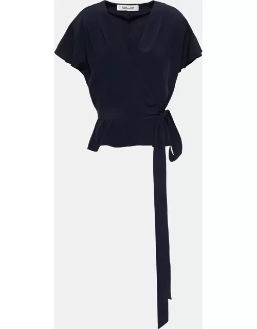 Diane Von Furstenberg Silk Short Sleeved Top