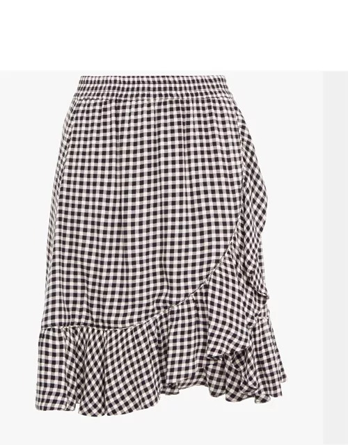 Ganni Viscose Mini Skirt