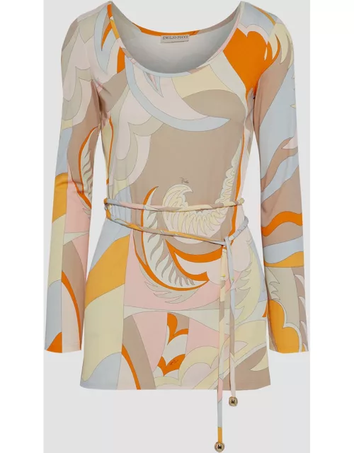 Emilio Pucci Viscose Long Sleeved Top