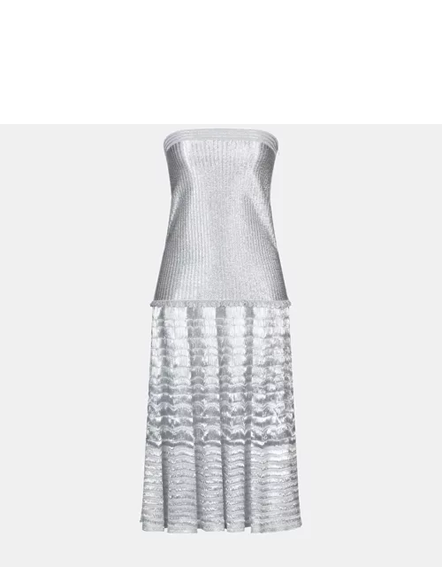 Alexander McQueen Viscose Midi Dress