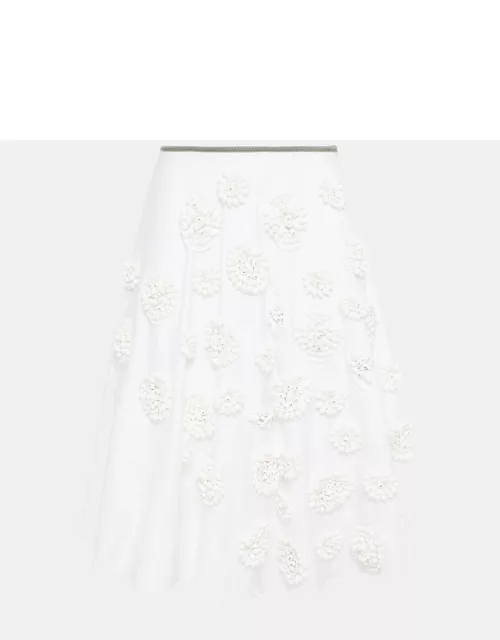 Prada Cotton Knee Length Skirt