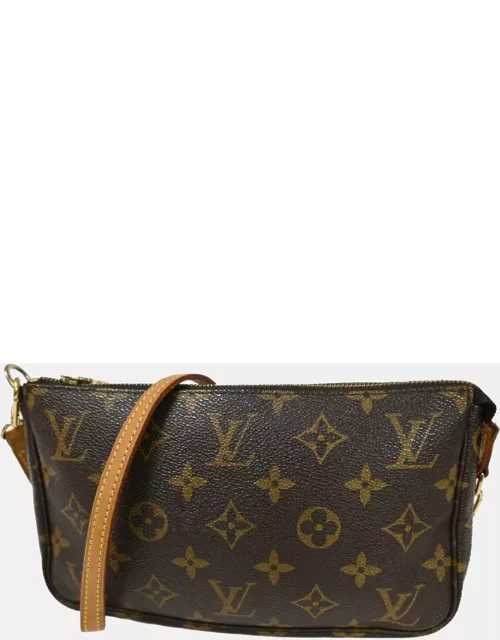 Louis Vuitton Canvas Pochette Accessoires Shoulder Bag