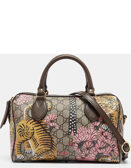 Gucci Multicolor Animal Printed Coated Canvas and Leather Joy Boston Bag