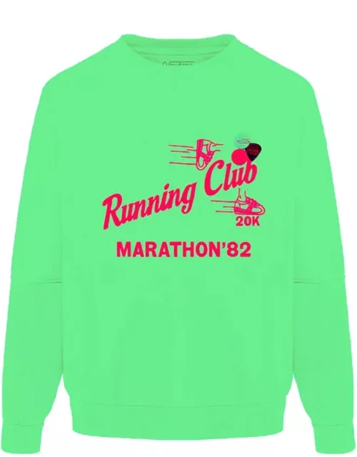 NEWTONE Running Club Roller 20k Sweatshirt - Neon Green