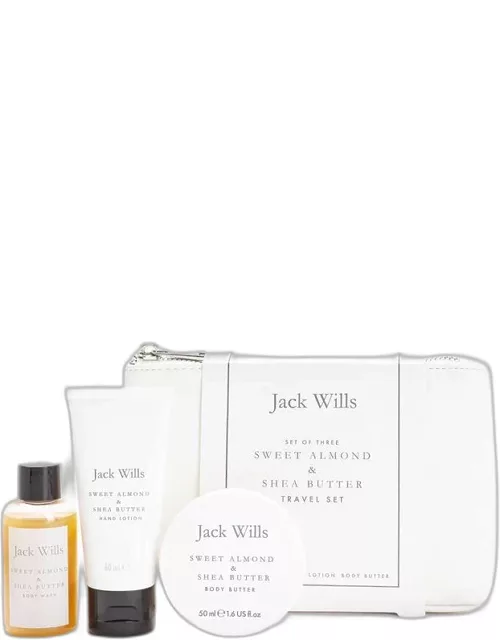 Jack Wills Travel Trio Bag - Clear
