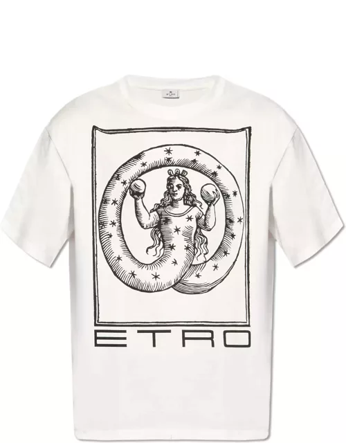 Etro Logo Print T-shirt