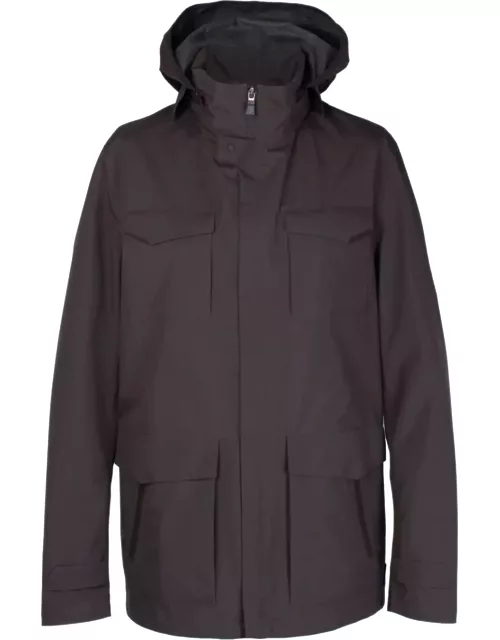 Herno Jacket With Removable Hood