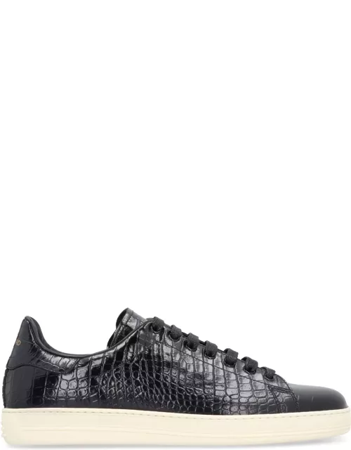 Tom Ford Warwick Leather Low-top Sneaker