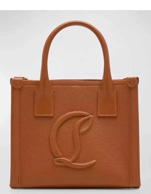 By My Side Mini Tote in Leather with CL Logo