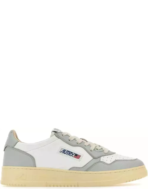 Autry Two-tone Leather Medalist Sneaker