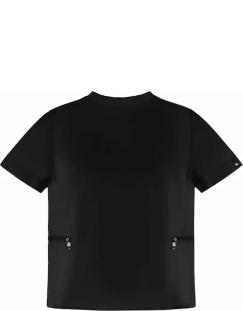 Herno Short Sleeves Black T-shirt