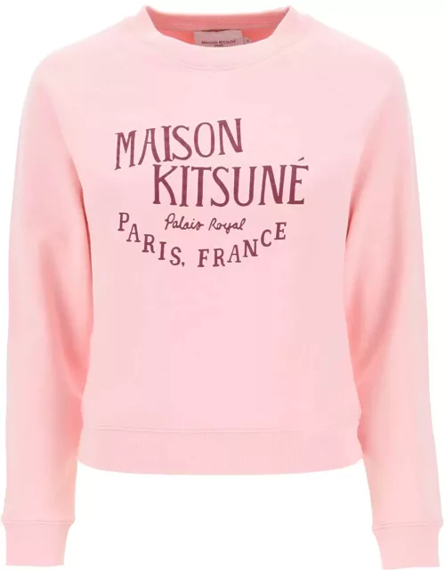 Maison Kitsuné Crew-neck Sweatshirt With Print
