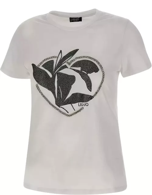 Liu-Jo moda Cotton T-shirt