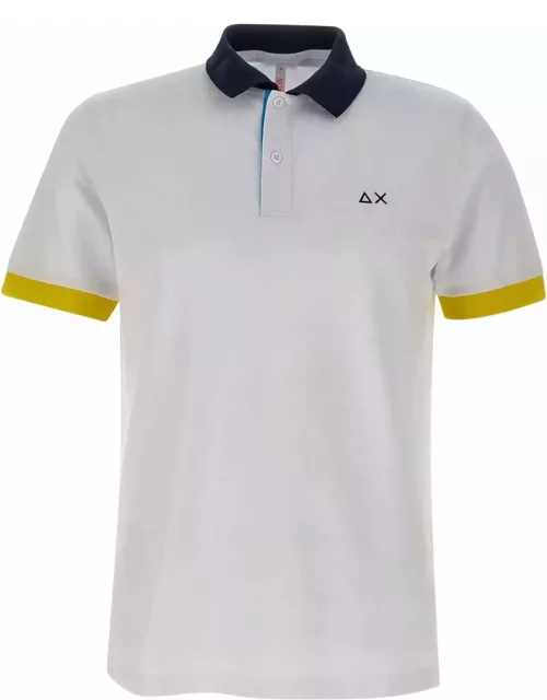 Sun 68 3 Colours Cotton Polo Shirt