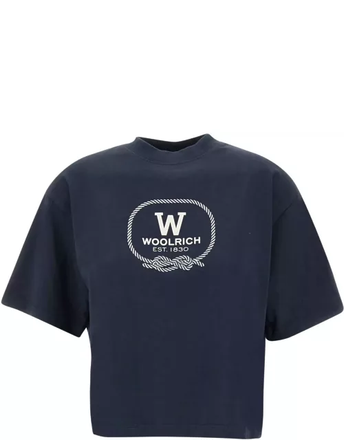 Woolrich graphic Cotton T-shirt