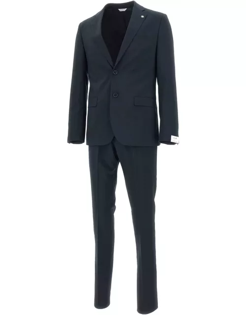 Manuel Ritz Viscose Two-piece Suit