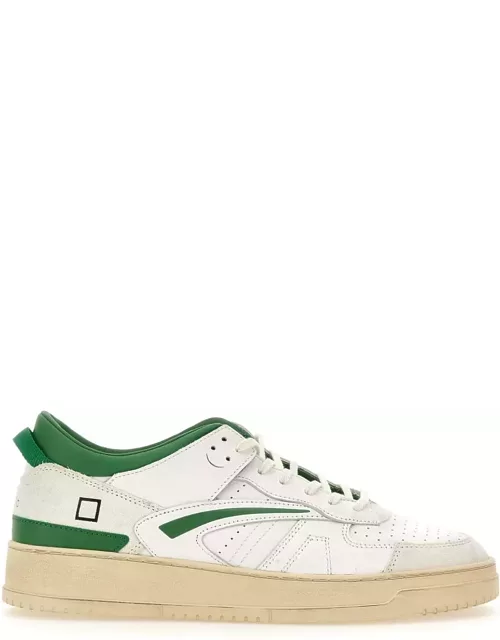 D.A.T.E. torneo Leather Sneaker
