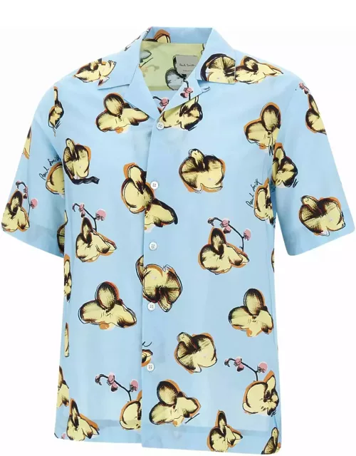 Paul Smith orchidea Viscose And Cotton Shirt