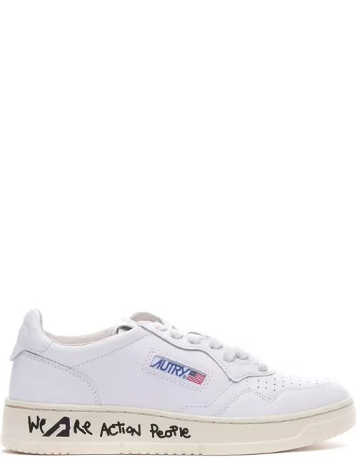 Autry White Aulw Ld06 Sneaker