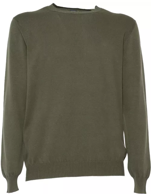 Fedeli Green Giza Light Frosted Sweater