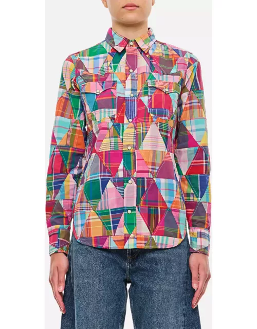 Polo Ralph Lauren Triangle Patchwork Shirt