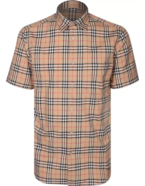 Burberry Vintage Check Shirt In Cotton