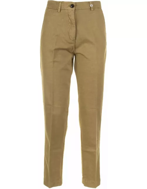 Myths Khaki High-waisted Trouser