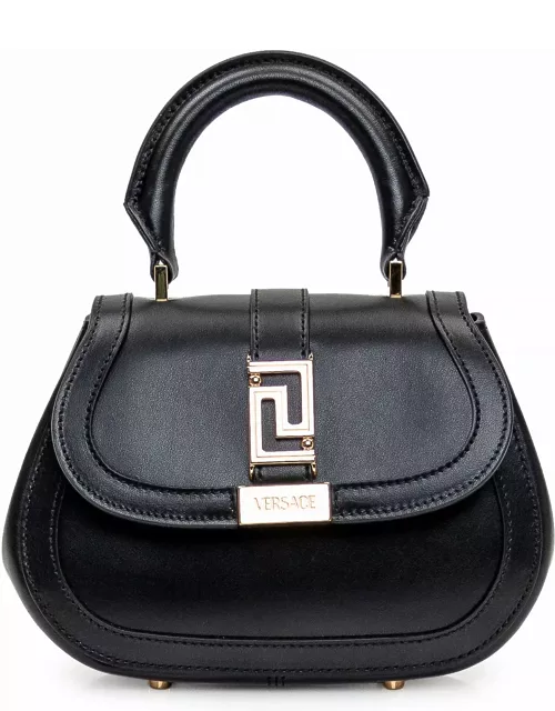 Versace Greca Goddess Leather Mini Bag