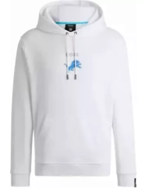 BOSS x NFL cotton-terry hoodie with special artwork- White Men's Tracksuit
