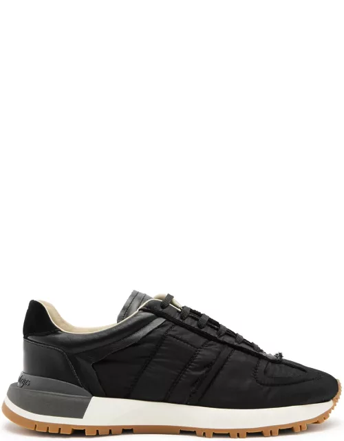 Maison Margiela 50/50 Panelled Nylon Sneakers - Black - 44 (IT44 / UK10)