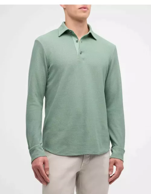 Men's Cotton Jersey Pique Polo Shirt