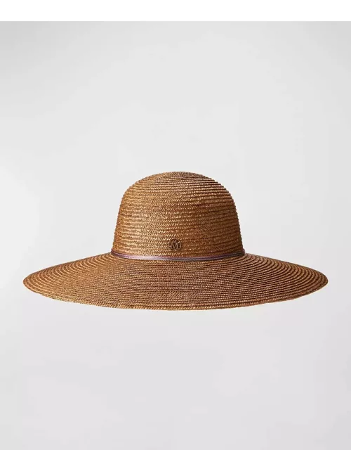 Blanche Seasonal Iconic Camel Straw Hat