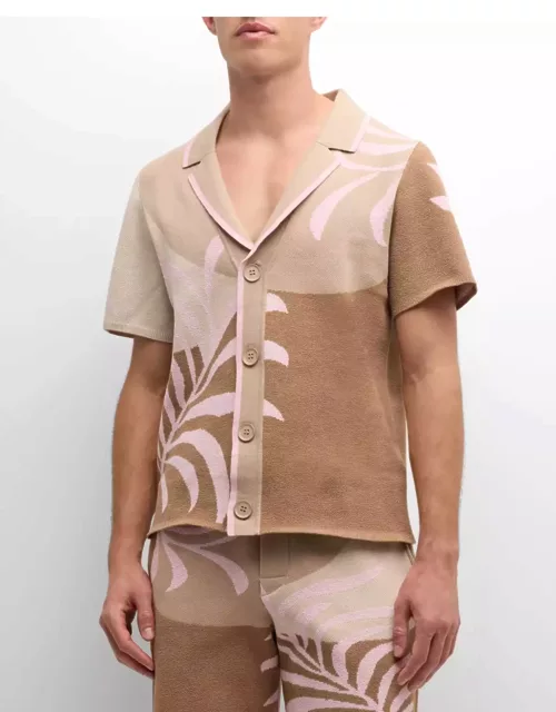 Men's Lei Terry Jacquard Shirt