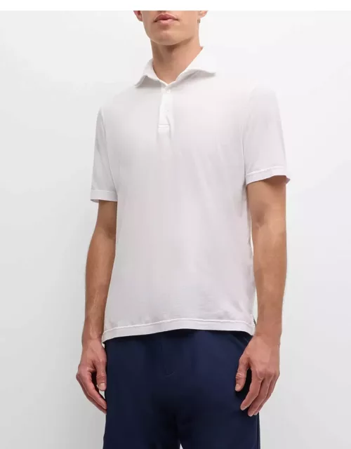 Men's Zero Cotton Jersey Frosted Polo Shirt