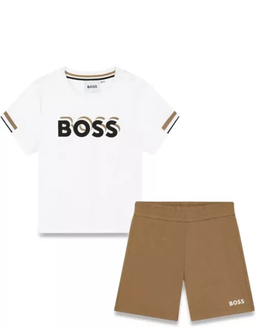 Hugo Boss Tee Shirt+berm Suit