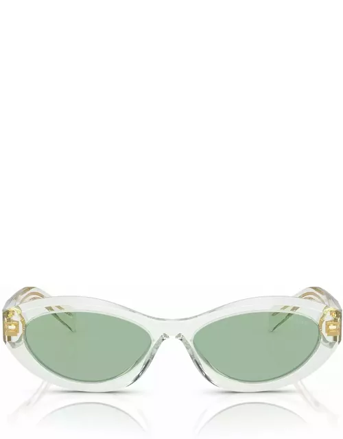 Prada Eyewear Pr 26zs Transparent Mint Sunglasse