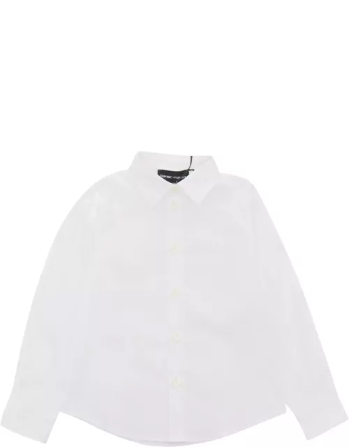 Emporio Armani White Shirt With Logo