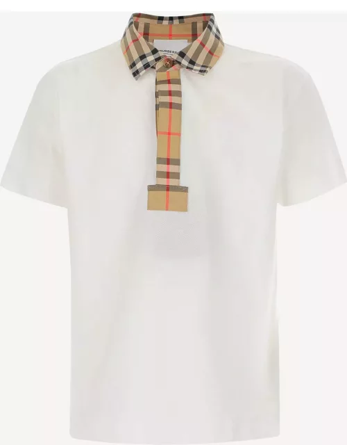 Burberry Cotton Piqué Polo Shirt