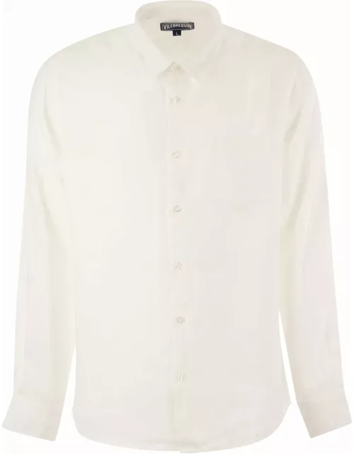 Vilebrequin Long-sleeved Linen Shirt