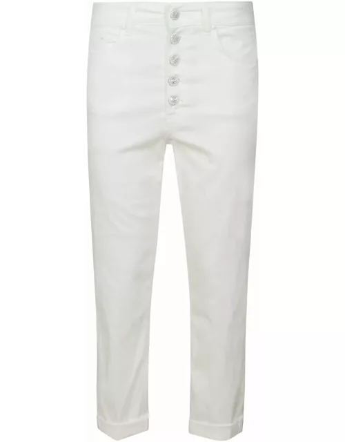 Dondup Multi-button Fitted Jean