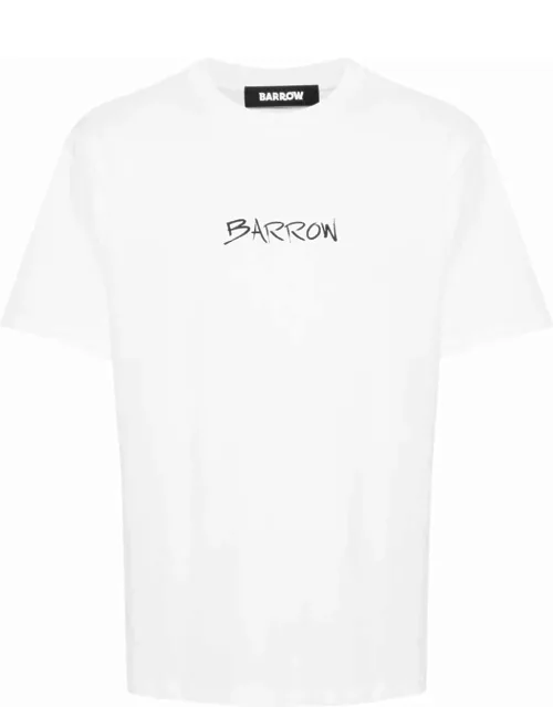 Barrow T-shirt With Logo And Print On The Back