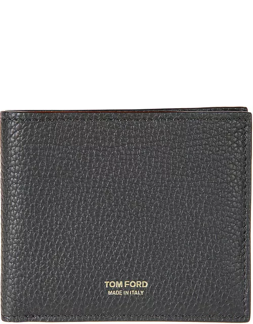 Tom Ford Grained Leather Logo Billfold Wallet