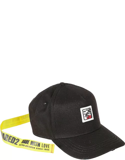 Dsquared2 Logo Patched Baseball Cap