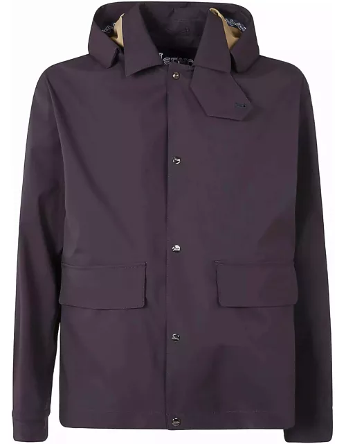 Herno Two Front Pockets Hooded Jacket