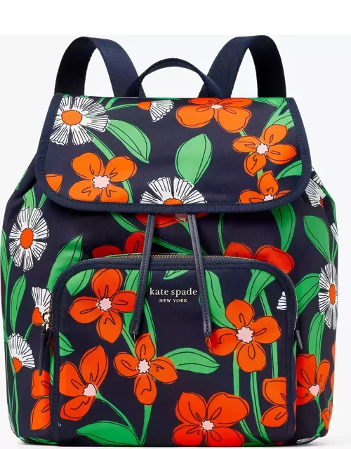 The Little Better Sam Daisy Vines Medium Backpack