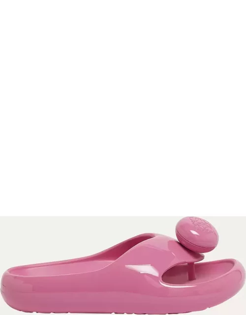 Pebble Foam Toe-Post Slide Sandal