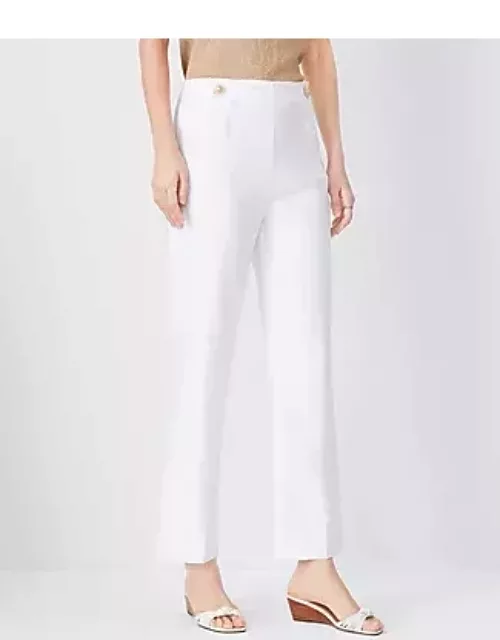Ann Taylor The Tall Pencil Sailor Pant in Linen Twil