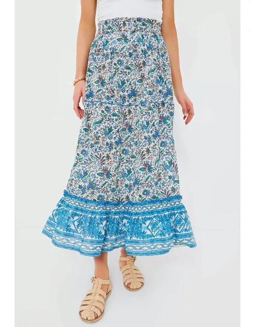 Cornflower Whimsy Prado Skirt